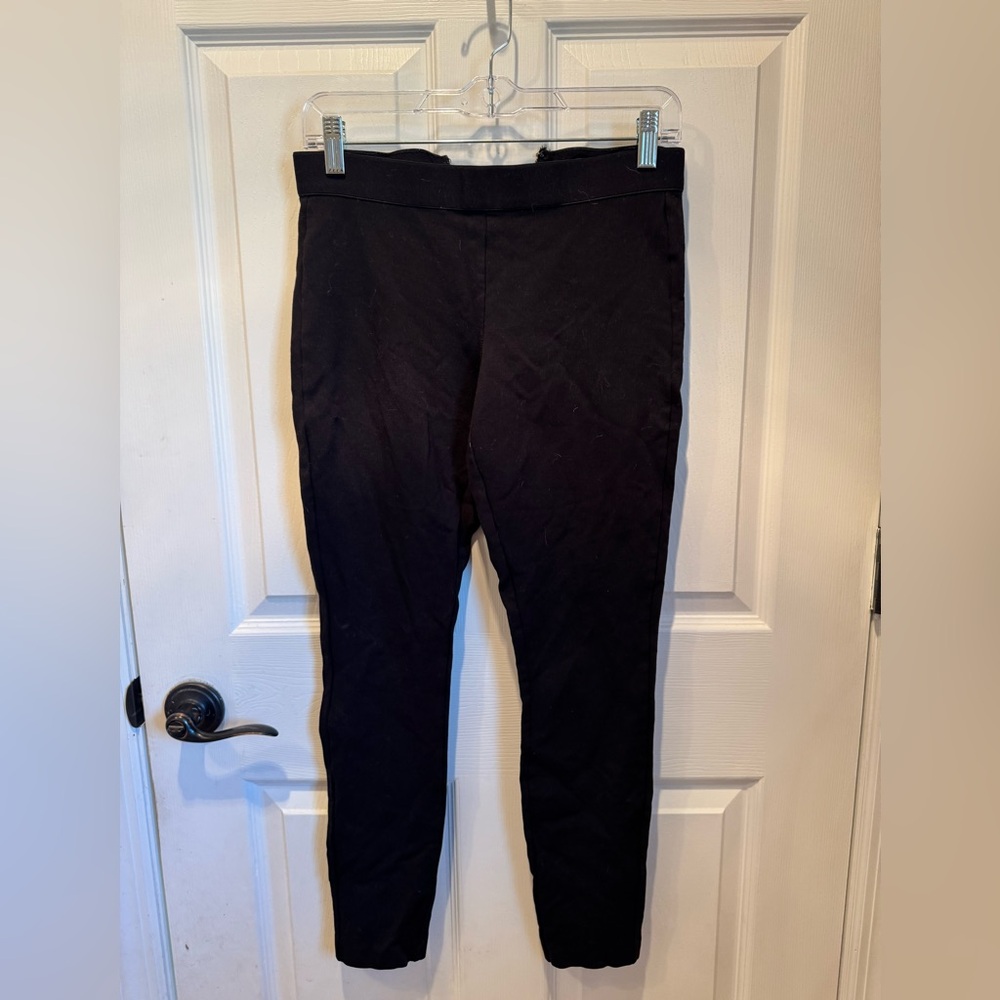 J. Crew Structured Leggings Back Zip 4R